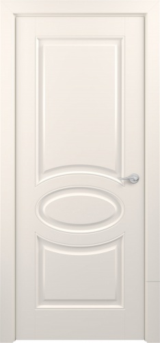Межкомнатная дверь Zadoor ПГ Прованс Тип1 Жемчужно-перламутровый Без патины