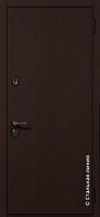 Дверь Терра цвет коричневый/коричневый 880х2060 мм