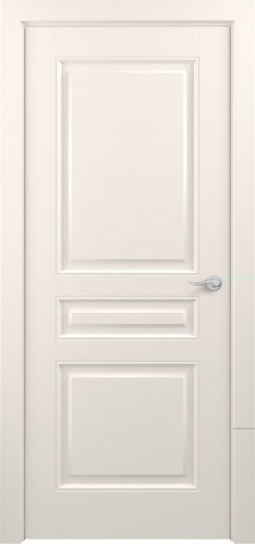 Межкомнатная дверь Zadoor ПГ Ампир Тип1 Жемчужно-перламутровый Без патины