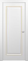 Межкомнатная дверь Zadoor ПГ Неаполь Тип2 Белый Патина Золото