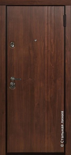 Дверь Даллас цвет коричневый/коричневый 880х2060 мм