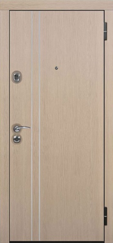 Дверь Лестер цвет серый графит/серый графит 860х2050 мм