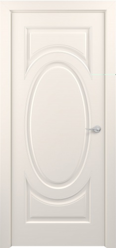 Межкомнатная дверь Zadoor ПГ Лувр Тип2 Жемчужно-перламутровый Патина Серебро