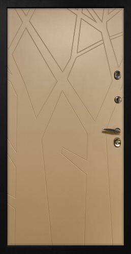 Дверь Верде цвет зеленый турмалин/капучино 860х2060 мм фото 2