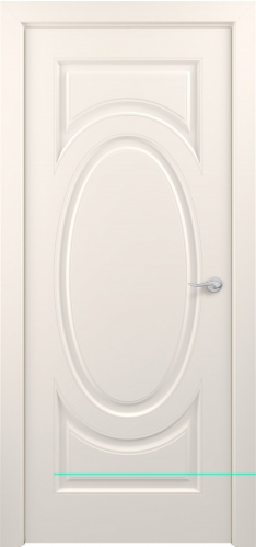 Межкомнатная дверь Zadoor ПГ Лувр Тип2 Жемчужно-перламутровый Без патины