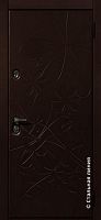 Дверь Флора цвет коричневый/коричневый 880х2060 мм