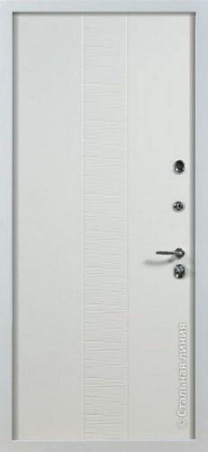 Дверь Терра цвет коричневый/коричневый 880х2060 мм фото 2