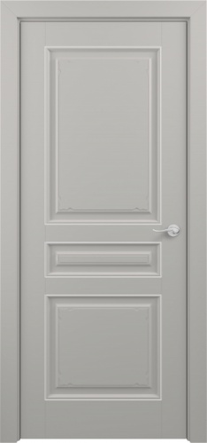Межкомнатная дверь Zadoor ПГ Ампир Тип3 Грей Патина Серебро