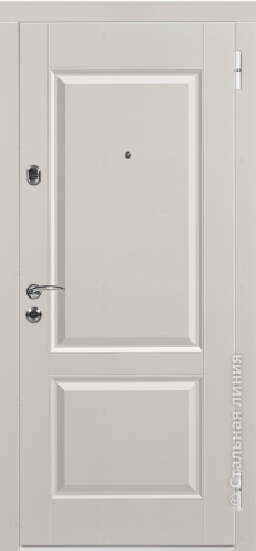 Дверь Николь цвет ультрамарин/ультрамарин 860х2050 мм