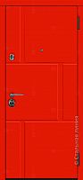 Дверь Фламенко цвет ral 3020/ral 3020 860х2050 мм