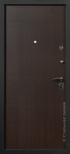 Дверь Ультра цвет черный кашемир/белый кашемир 860х2050 мм фото 2