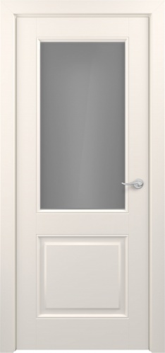 Межкомнатная дверь Zadoor ПО Венеция Тип1 Жемчужно-перламутровый Без патины