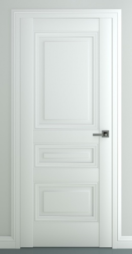 Межкомнатная дверь Zadoor ПГ Ампир В3 Матовый Белый