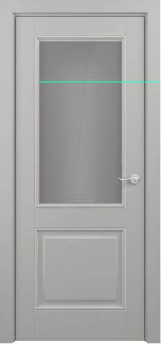 Межкомнатная дверь Zadoor ПО Венеция Тип1 Грей Патина Серебро