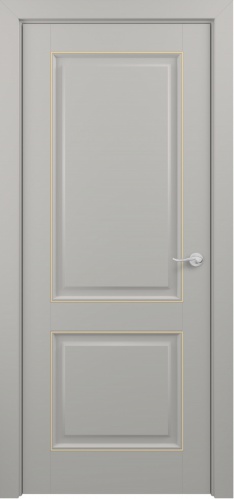 Межкомнатная дверь Zadoor ПГ Венеция Тип1 Грей Патина Золото