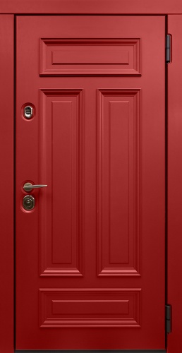 Дверь Роял цвет марсала/слоновая кость 880х2060 мм