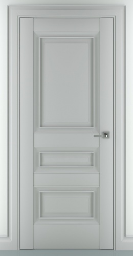 Межкомнатная дверь Zadoor ПГ Ампир В1 Матовый Серый