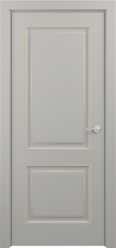 Межкомнатная дверь Zadoor ПГ Венеция Тип2 Грей Патина Золото