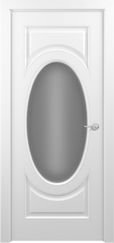 Межкомнатная дверь Zadoor ПО Лувр Тип1 Белый Без патины